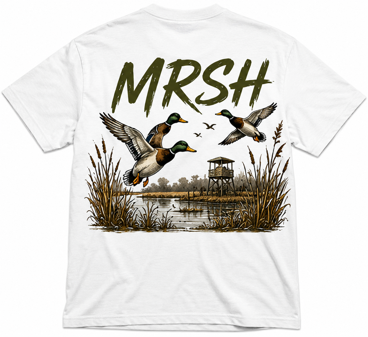 MRSH duck blind tee