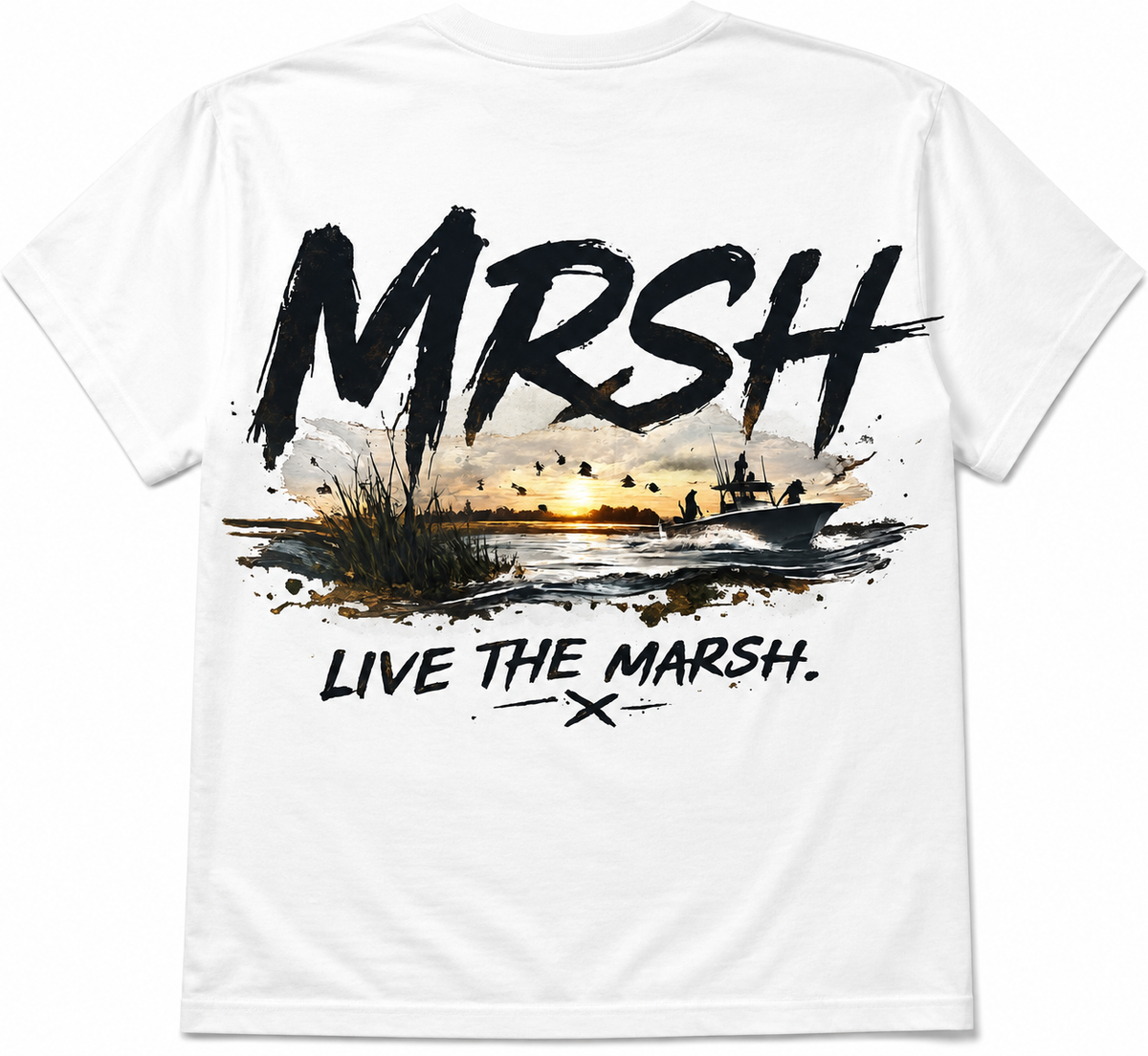 MRSH sunset run tee