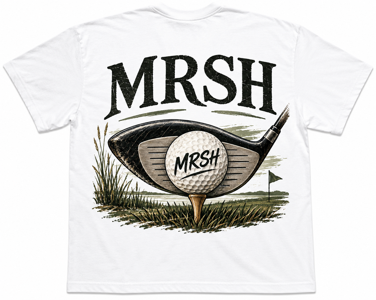 MRSH Marsh links tee