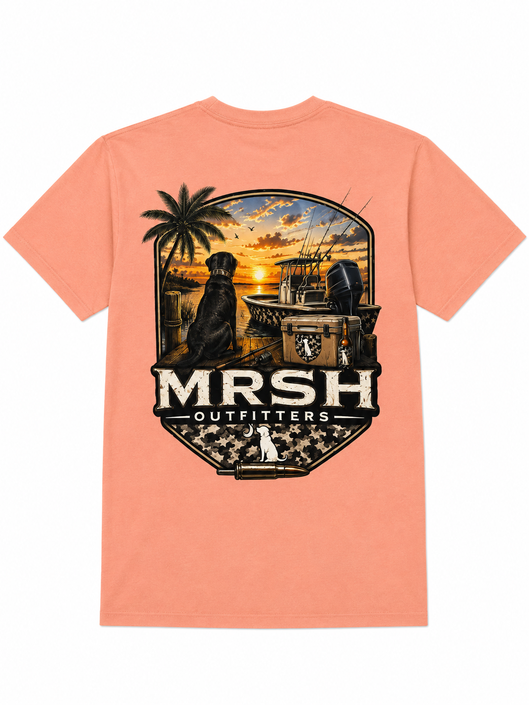 MRSH dockside sunset tee