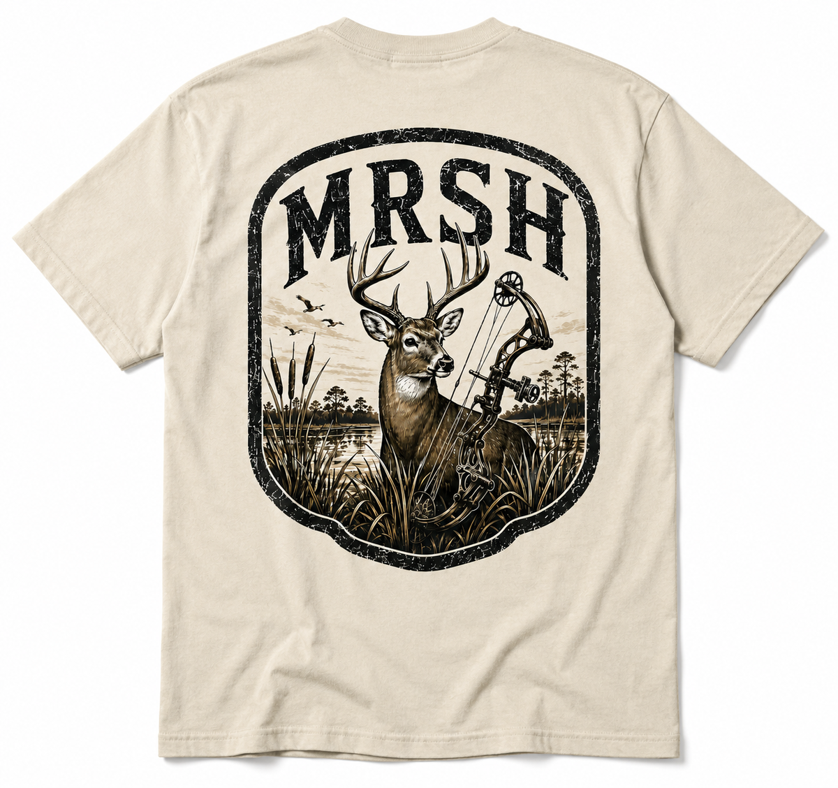 MRSH marshland bowhunter tee